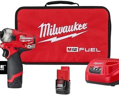 M12™ FUEL™ SURGE™ 1/4 in. Hex Hydraulic Driver 2 Battery Kit