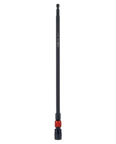 Klein Tools 31089 12-Inch Dual-Lock Extension, 1/4-Inch Hex Shank Impact Bit Holder, Quick-Release Locking Mechanism with Secondary Twist Lock, Compatible with Impact Drivers and Drills