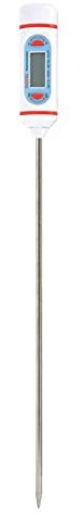 Thermco ACC310DIG Laboratory Long Stem Digital Thermometer, 8" Stem Length, -50 to 300°C Range, +/-1.0°C Accuracy