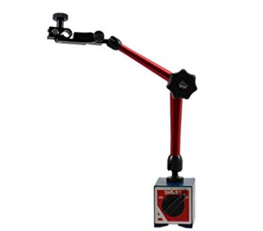 Shars Standard 176 Lbs Universal Magnetic Base Indicator Holder with Speed Set Fine Adjustment for Digital Dial Test Indicator Holder 202-7932#]