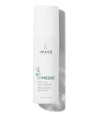 IMAGE Skincare, ORMEDIC pH Balancing Facial Cleanser, Hydrating and Mild Foaming Face Wash with Aloe Vera, 6 fl oz