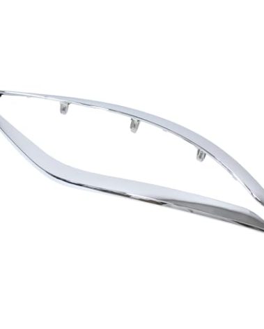 ApplianPar Front Left and Right Side Lower Bumper Molding Trim Kit for Nissan Murano 2015-2018 Chrome