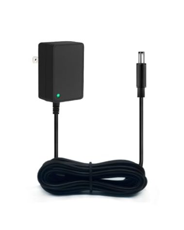 AC Adapter Power Cord for Audio Technica AT-LP60X AT-LP60X-BK AT-LP60X-BW AT-LP120XUSB-BK AT-LP60XBT-RD Direct-Drive Turntable Record Player Replacement 12V Charger Adapter 6.5Ft