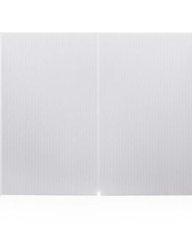 Kritkin Plastic Splatter Guard for Stained Glass Grinder Splatter Screen Foldable Anti Splash Guard 4 Sided Protector with Power Cord Notch for Glass Grinding Machine(53.54 x 16.14 x 0.12 Inch)