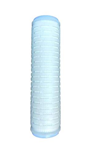 0.2 Micron Filter Cartridge Pleated Polypropylene, 2-5/8" x 9-7/8", Submicron