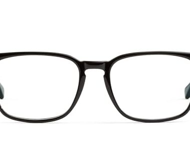 Felix Gray Nash Blue Light Glasses for Women, Blue light glasses Men – Sleep & Wellness Support, Eye Strain Relief (Black, Medium)