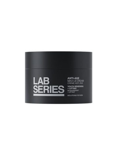 Lab Series Men's Max LS Anti-Age Cream - Anti Aging Face Lotion Moisturizer - Skin Care for Men - Visibly Reduces Fine Lines & Wrinkles, 1.7 Fl Oz