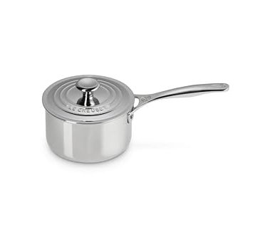 Le Creuset Tri-Ply Stainless Steel 2 Quart Saucepan