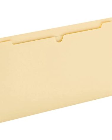 Office Depot Manila Single-Top File Jackets, 8 1/2in. x 14in., Legal Size, Box of 100, ODB3015