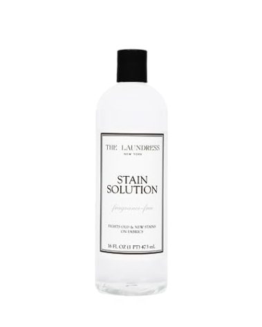 The Laundress Stain Solution, Laundry Stain Treatment, Stain Remover for Makeup, Red Wine, Coffee, Grass, & More, 16 Fl Oz