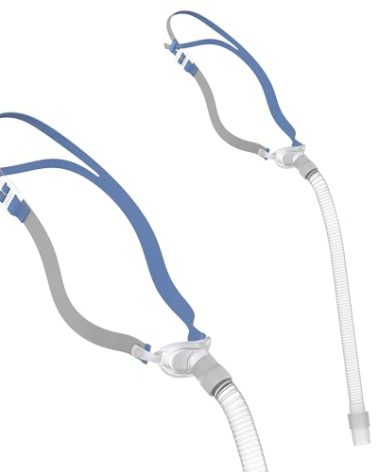 2 Packs Replacement Set for Airfit P10, Hose & Frame & Headhear Included, Comfortable Fit and Perfect Seal Without Noise, ItAll Supplies for CPAP Users (No Mask Cushion)