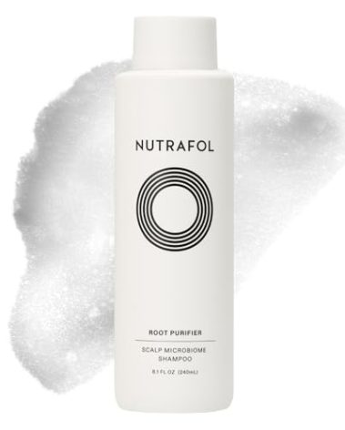 Nutrafol Shampoo, Cleanse and Hydrate Hair and Scalp, Improves Hair Volume, Strength and Texture, Physician-formulated for Thinning Hair, Color Safe, Sulfate Free - 8.1 Fl Oz Bottle