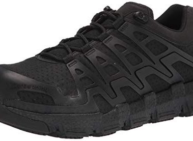 Wolverine Men's Rev DuraShocks Lo Construction Shoe, Black, 7.5