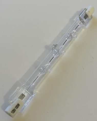 2Pack - J Type 118mm Double Ended 120 Volts 100 Watt T3 Halogen Bulb 120V 100W