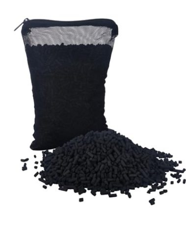Activated Charcoal Vent Filter and Vent Sewer Refill, Compatible with 3", 2" or 1.5" Exhaust Pipe