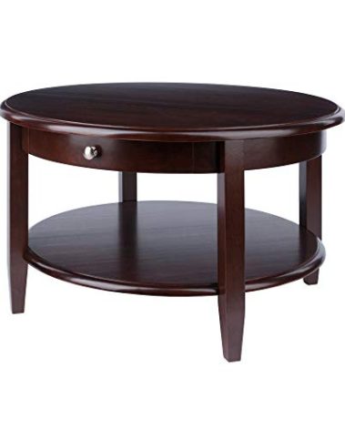 Winsome Wood Concord Occasional Table, Antique Walnut