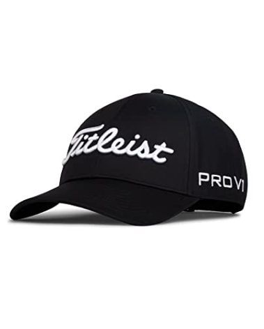Titleist Golf Previous Season Tour Performance Hat Black/White