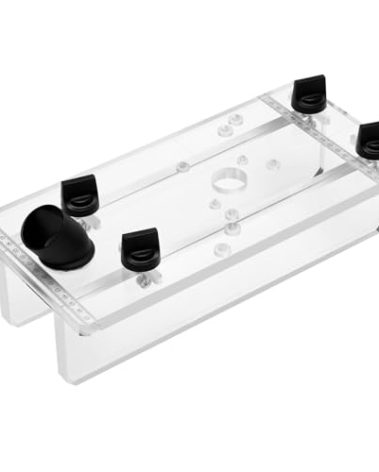 495246 Template Routing Aid Compatible with festool of-FH 2200,Precision Routing Aid Compatible with festool of 900/of 1010/of 1400/of 2200. Integrated Ruler & Adjustable Fence & Dust Extraction Port
