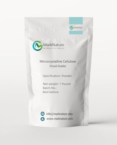 MarkNature Microcrystalline Cellulose Powder,MCC, Food Grade (1 Pound)