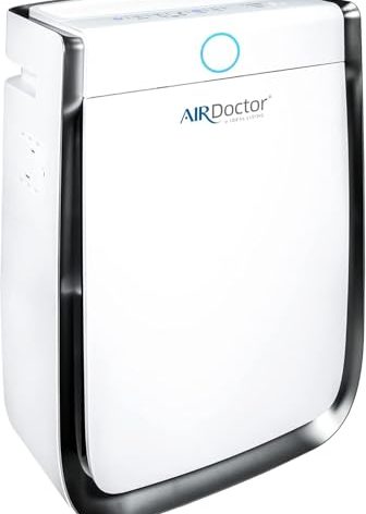 AIRDOCTOR AD3500 Air Purifier for Home and Large Rooms Up to 1260 sq. ft. 2x/hour | UltraHEPA, Carbon, VOC Filters and Air Quality Sensor. Captures Particles 100x Smaller Than HEPA
