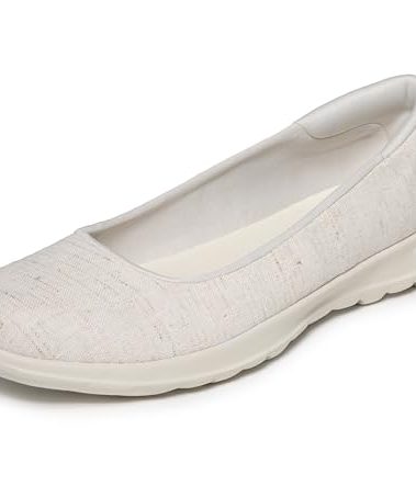 Skechers Women's On-The-Go Go Walk Lite - Susie, Natural, 7