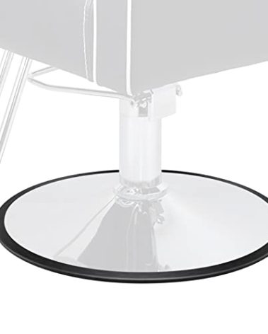 Noverlife 22.8 inch/ 58cm Salon Equipment Barber Salon Styling Chair Hydraulic Base Ring Gasket for Protecting Tile Floor Wood Floor, Preventing Hair from Hiding