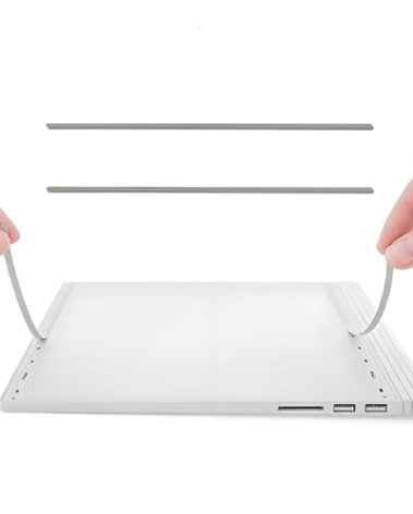 WESAPPINC Silicone Rubber Non-Slip Bumper Feet Strips Replacement for Microsoft Surface Book Laptop 1, 2, or 3 13.5"