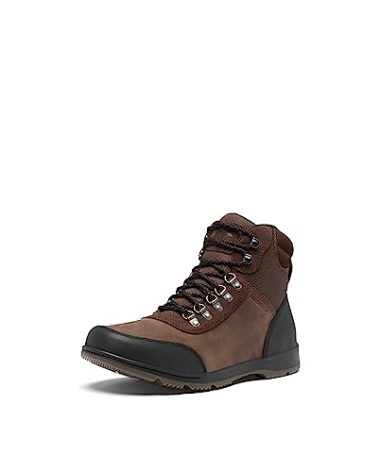 Sorel Men's Ankeny II Hiker Waterproof Boots - Tobacco, Black - Size 11