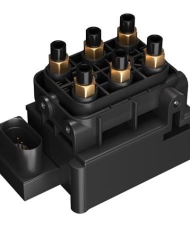 Blycorul Air Suspension Solenoid Valve Block Compatible with 2011-2017 Jeep Grand Cherokee 2007-2015 Audi Q7 Porsche Cayenne Panamera Tesla Model S XC60 XC90, Replaces 68087233AA, 95835890300