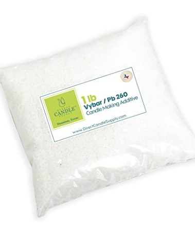 Vybar 260 Wax Additive for Candle Making | 1 lb Candle Wax Modifier for Container Candles & Low Melt Point Waxes | Candle Making Supplies
