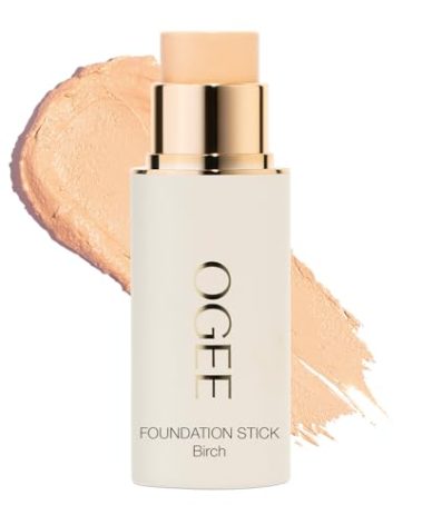 Ogee Sculpted Complexion Foundation Stick (Birch 0.25N - Fair, Neutral Undertones) Full Coverage Foundation Makeup - Instantly Balance & Even Complexion - 70% Organic Ingredients
