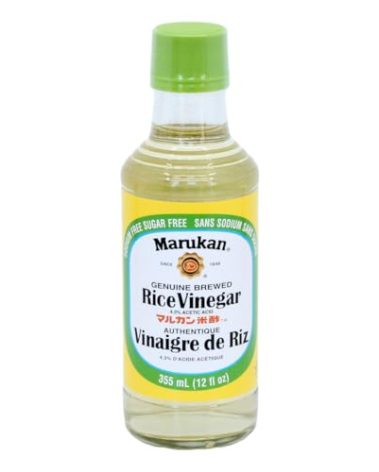 Marukan Genuine Brewed Rice Vinegar, 12 Ounce Glass Bottle (Pack of 1)