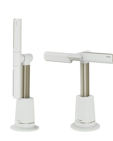 Shark TurboBlade Fan—Ultra-customizable bladeless tower fan, pivots, twists, oscillates 180°, circulates and propels air, 10 noise levels + 10 speeds, easy to clean, dove, TF202SWH