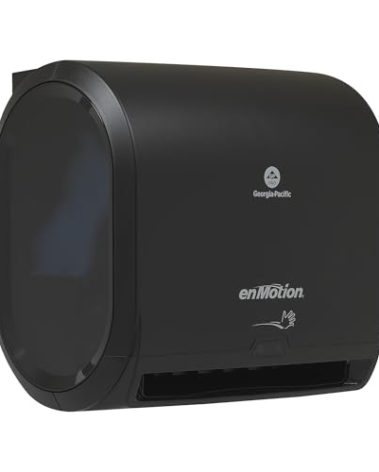 Georgia-Pacific ENMOTION® Impulse® 10” 1-ROLL AUTOMATED TOUCHLESS Paper Towel Dispenser by GP PRO (GEORGIA-PACIFIC), Black, 1 Dispenser