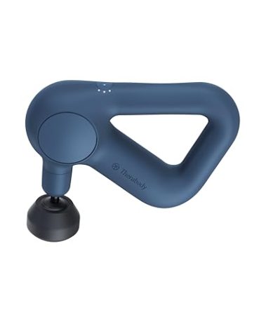 TheraGun Therabody Relief Handheld Percussion Massage Gun - Easy-to-Use, Comfortable & Light Personal Massager for Every Day Pain Relief Massage Therapy in Neck, Back, Leg, Shoulder and Body (Navy)
