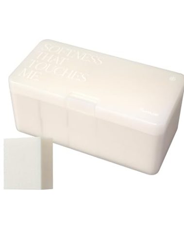 Piccasso Makeup Sponges for Foundation 20P – Latex Square Sponges for Face Makeup, Long-Lasting Sponges with Coating Surface, Ideal for High-Adherence & Hygienic Daily Use