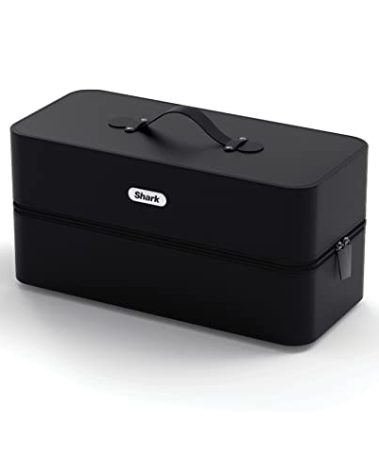 Shark XHD400SAC FlexStyle Air Styling & Drying System Storage Case, Vegan Leather Travel Case, Black