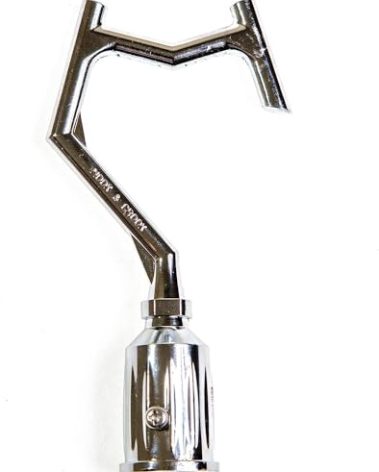 DOCA Boat Hook - Head Only - No Pole - Christmas Light Pole Hanger Tool - Durable & Lightweight Utility Hook for Docking, Tree Debris Removal - Metal