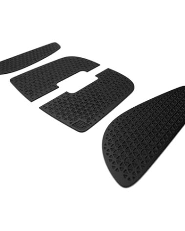 ENDGAME GEAR OP1 Skin Set, 4 Pieces, Pre-Cut, Compatible with OP1we Gaming Mouse, Synthetic Rubber, Black