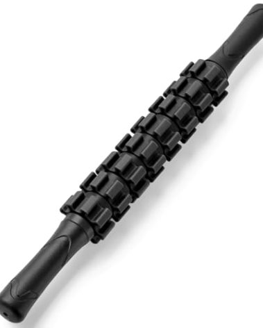 ZanLLW Muscle Roller Stick, Muscle Roller, Liposuction Massage Roller for Lymphatic Drainage, Massager Stick for Relief Muscle Soreness, Trigger Points, Help Exercise Runner Legs, Back Recovery