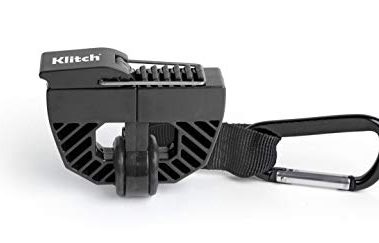 Klitch Footwear Clip, Shoe Bag, Hang Extra Shoes Cleats Boots or Gear on Your Bag. Works on Soccer, Baseball, Basketball, Track, Running Shoes, Flip Flops and More. Black