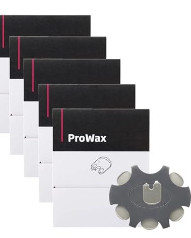 （30-Pcs) Prowax Wax Guards Filters for Oticon Hearing Aids,Oticon Hearing Aids Replacement Parts Cleaning Kit Accessories,Suitable for Oticon Custom Ear Mold Hearing aids