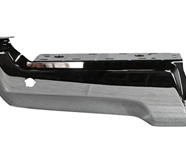 BUMPERS THAT DELIVER - Chrome, Steel Rear Left LH Driver Side Bumper End Compatible with 2017-2022 Ford F-250 F-350 Super Duty w/Park Assist 17-22, FO1102387