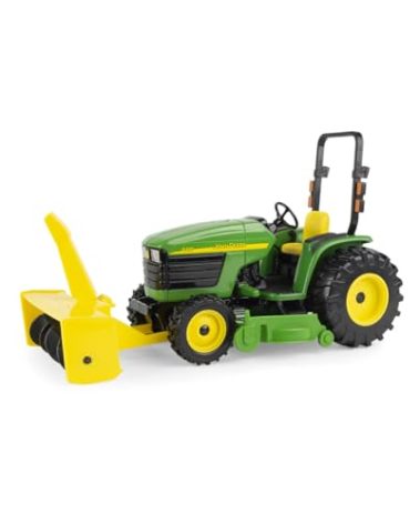 John Deere 1/16 4410 with Mower Deck and Snow Blower Toy - LP83254