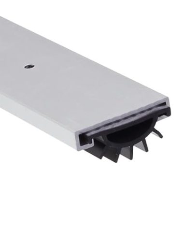 Bottom Door Seal - Door for Bottom of Door Exterior - Neoprene Bottom Door Seal, Draft Stopper for Exterior Doors - Aluminum, 36 Inches