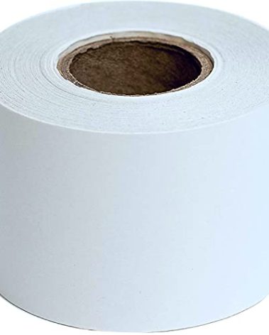 VisionTechShop ISHIDA 1821-B Printing Scale Label UPC 64mm X 40m,130',1575inch, Continuous Strip, Blank, 12 Rolls per Case