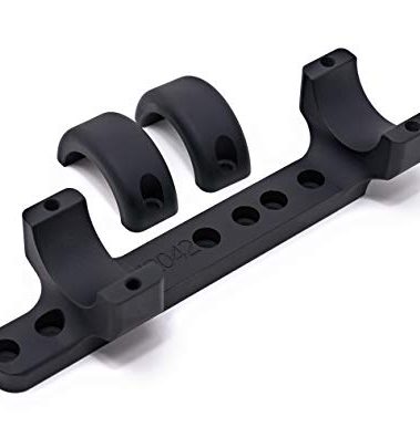 Game Reaper Scope Mount for Marlin 1894, 1895, 336 Series Medium Mount, 1 Inch Rings – Precision Machined, Lightweight One-Piece Design, Made in USA Black