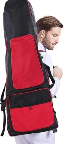 Fonher Fencing Bag,1680D Oxford Material,Waterproof Epee Bag,Fencing Equipment Black