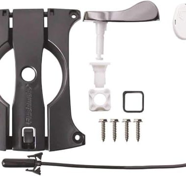 FLUSHMATE AP300503 Universal Handle Replacement Kit for 503, 503H & 503UH Series - LH or RH Chrome Handle Included, ADA Compliant, Quiet Operation, Ideal for Residential & Commercial Use