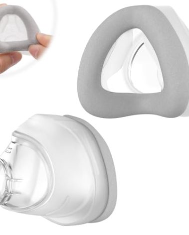 2 Packs Replacement Cushions for Airtouch N20 Medium, N20 Memory Foam Nasal Cushion Supplies, Secure Seal and Softer for Enhanced Comfort, MEDICOLOR Supplied